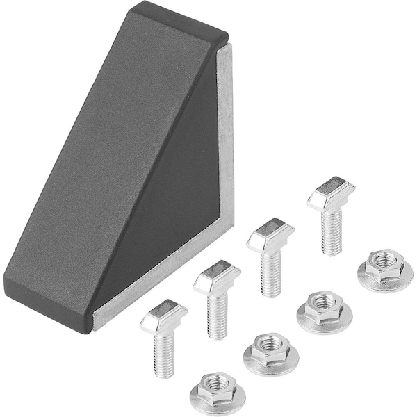 Angle 57X28X57 Aluminum, Type B, Bn=8